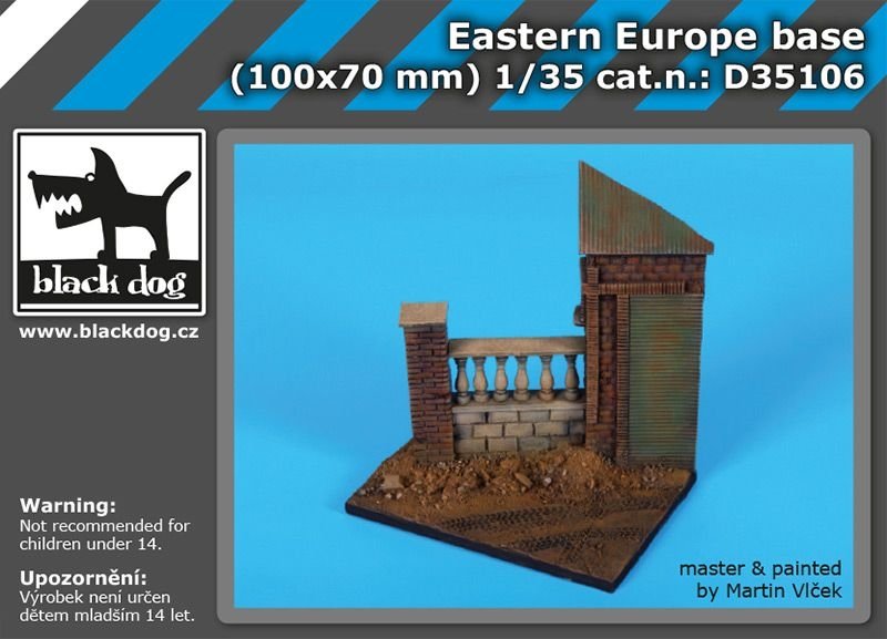 Black Dog D35106 Base Europe de l&amp;#39;Est 1/35