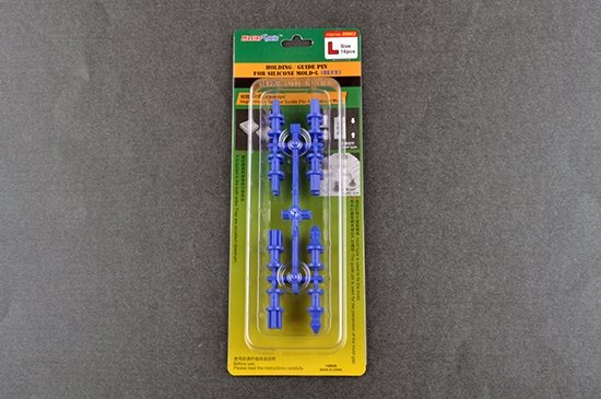 Trompette 09982 Goupille de maintien/guide pour moule en silicone - L (Bleu)