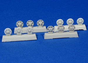 Galets de retour en acier Panzer Art RE35-125 pour StuG III (modèle A) 1/35