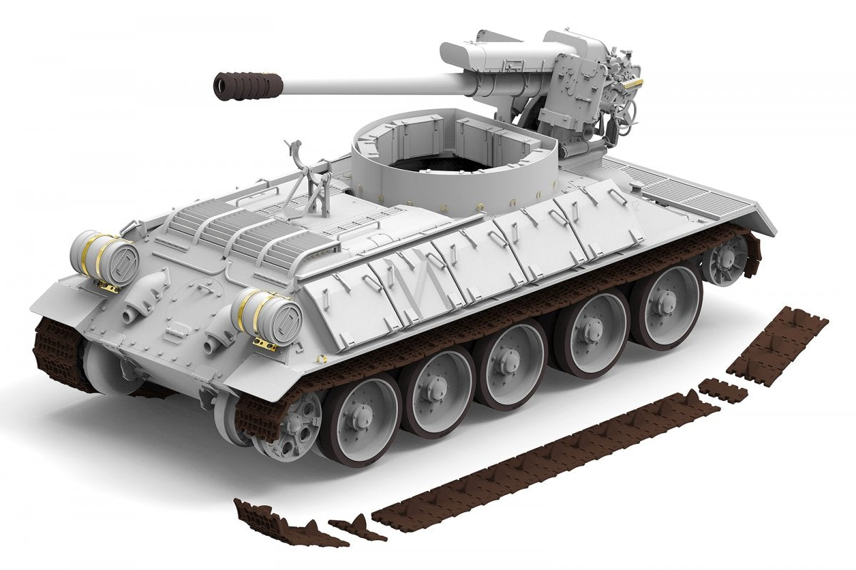 Maquette Rye Field 5030 T-34/D-30 Obusier automoteur syrien de 122 mm, échelle 1/35 – immagine 5