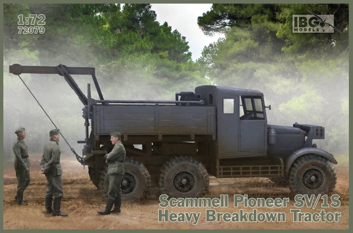 IBG 72079 Tracteur de dépannage lourd Scammell Pioneer SV/1S 1/72
