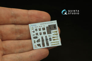 Quinta Studio QD72062 Me 410 3D-Printed &amp;amp; coloured Interior on decal paper (Fine Molds) 1/72 – zdjęcie 3