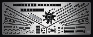 Hasegawa QG55 (72155) Nakajima E8N Pièces de photodécoupe de détail 1/48