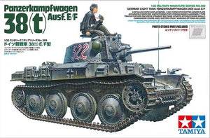 Maquette Voyager PE351082 Pz.Kpfw.38(t) Ausf.E/F allemand de la Seconde Guerre mondiale pour Tamiya au 1/35 – image 2