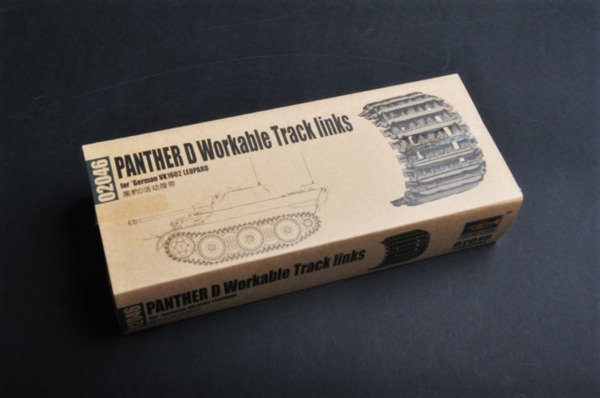 Trumpeter 02046 Panther D Chenilles fonctionnelles pour VK1602 Leopard (1/35)