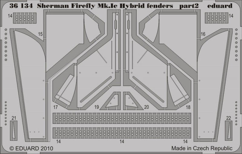 Eduard 36134 Sherman Firefly Mk. Ic Ailes hybrides 1/35 Dragon – image 2