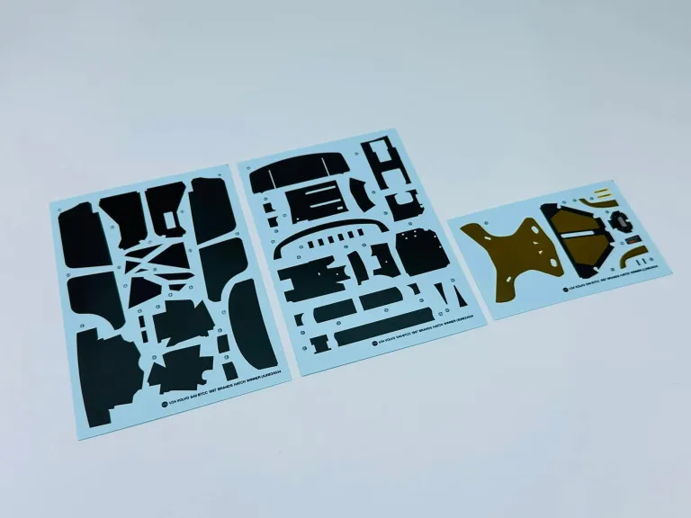 NuNu NE24034 Volvo S40 BTCC 1997 Brands Hatch Winner Detail-Up Parts 1/24 – zdjęcie 3