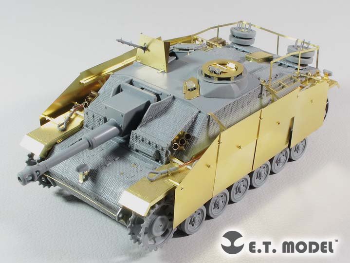 Maquette ET E35-225 StuG.III Ausf.G allemand de la Seconde Guerre mondiale (version de base, pour kit DRAGON Smart) (1/35) – Bild 2