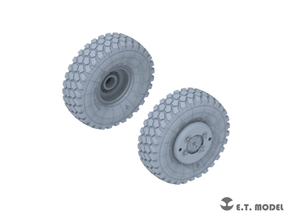 ET Model P35-126 Camion tracteur américain moderne M1070, roues affaissées, pour kit Hobby Boss 1/35 – Bild 2