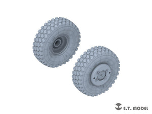 ET Model P35-126 Camion tracteur américain moderne M1070, roues affaissées, pour kit Hobby Boss 1/35 – Bild 2
