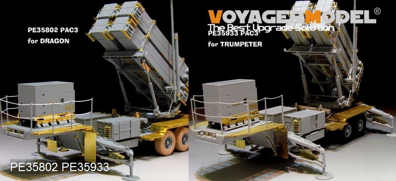 Maquette Voyager PE35933 Système SAM Patriot MIM-104F américain moderne PAC-3 Basic pour TRUMPETER 01040 1/35 – Bild 20