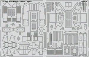 Eduard 36265 Doobi Bulldozer extérieur 1/35 Meng