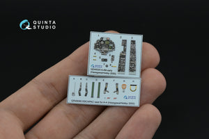 Intérieur imprimé en 3D et coloré sur papier décalcomanie Quinta Studio QD48525 A-4M (première génération) (Hasegawa/Hobby2000) 1/48 – immagine 3