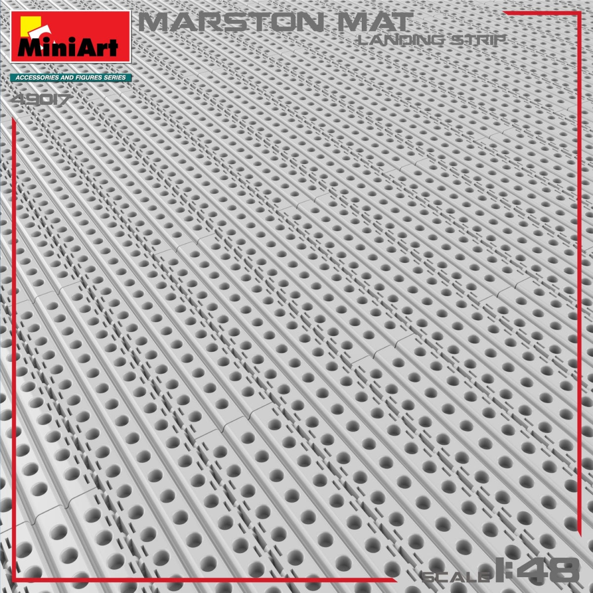 MiniArt 49017 TAPIS MARSTON. PISTE D&amp;#39;ATTERRISSAGE 1/48 – immagine 12