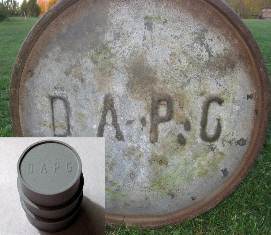 Barils de carburant DAPG allemands FPW modèle 72218 (4 pièces) 1/72