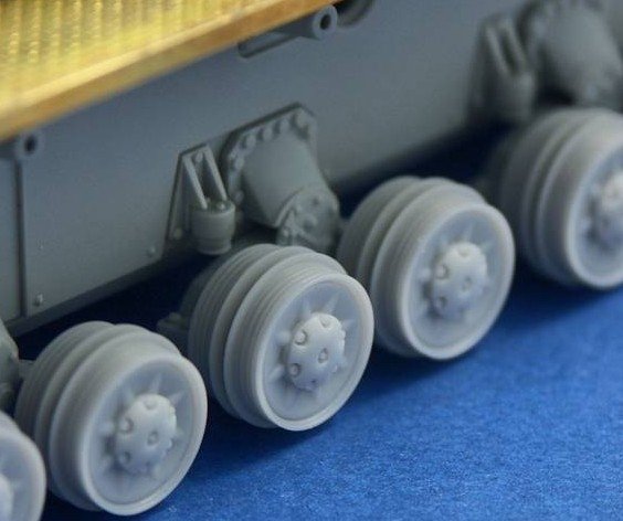 Panzer Art RE35-241 Roues à effet de burn pour Pz.Kpfw IV 1/35  – image 2