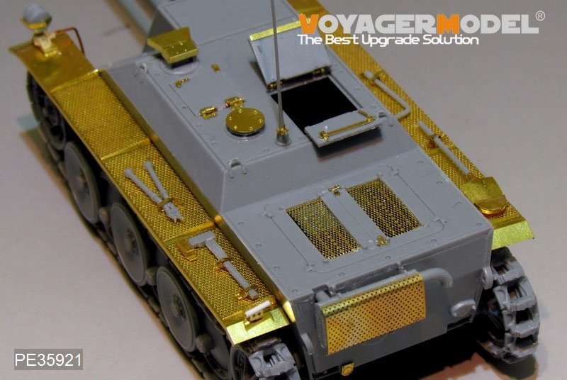 Maquette Voyager PE35921 Char léger allemand E-5 de la Seconde Guerre mondiale (Pour AMUSING HOBBY /MBK n° 01 1/35) – image 6