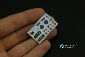 Intérieur imprimé en 3D et coloré sur papier décalcomanie Quinta Studio QD35067 ZiS-5 (Tous les kits) 1/35 – image 2