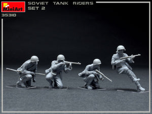 MiniArt 35310 ENSEMBLE DE CAVALIERS DE CHARS D&amp;#39;INFANTERIE SOVIETIQUE 2 1/35 – image 2
