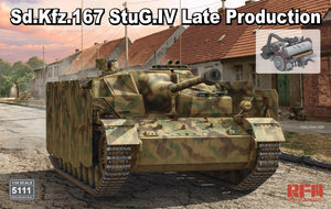 Modèle de champ de seigle 5111 Sd.Kfz. 167 StuG.IV Production Tardive 1/35