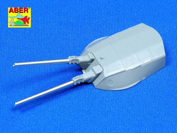 Aber 350L-08 Ensemble de 8 canons de 406 mm pour les navires japonais Mutsu et Nagato (1/350) – image 3