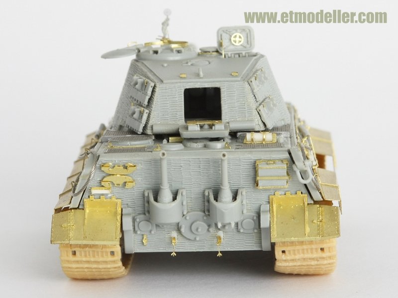 ET Model E72-004 WWII German KING TIGER (Henschel Turret) For DRAGON 7240 1/72 – image 4
