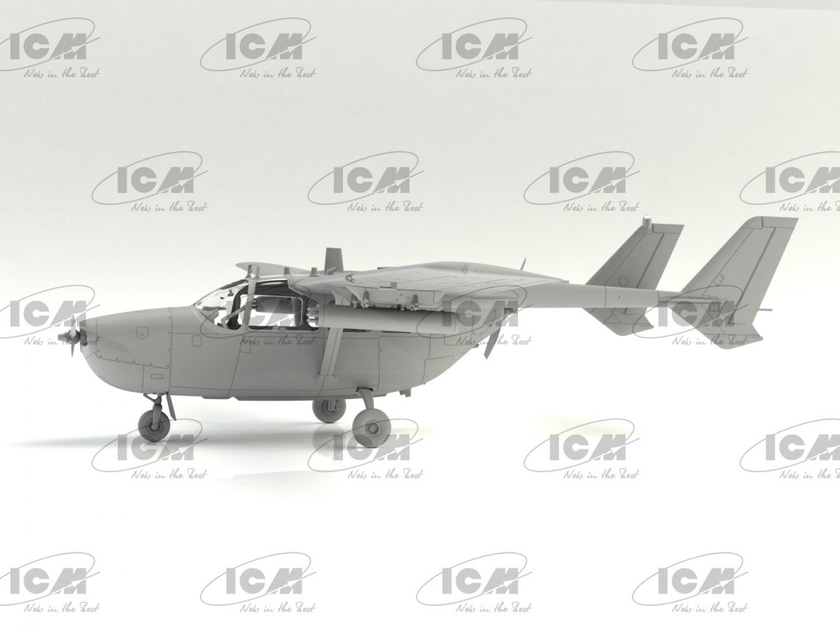 ICM 48292 O-2A (production tardive) Avion d&amp;#39;observation de l&amp;#39;USAF 1/48 – image 4