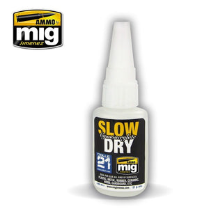 Munitions Mig Jimenez 8013 cyanoacrylate à séchage lent