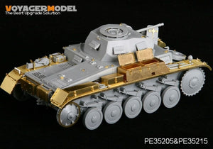 Garde-boues Voyager modèle PE35215 pour Pz.KPfw. II version initiale de la Seconde Guerre mondiale (pour DRAGON) 1/35 – imagen 2