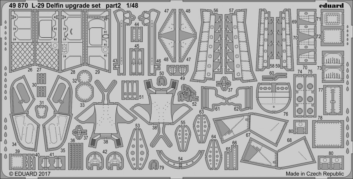 Kit de mise à niveau Eduard 49870 L-29 Delfin EDUARD 1/48 – image 2