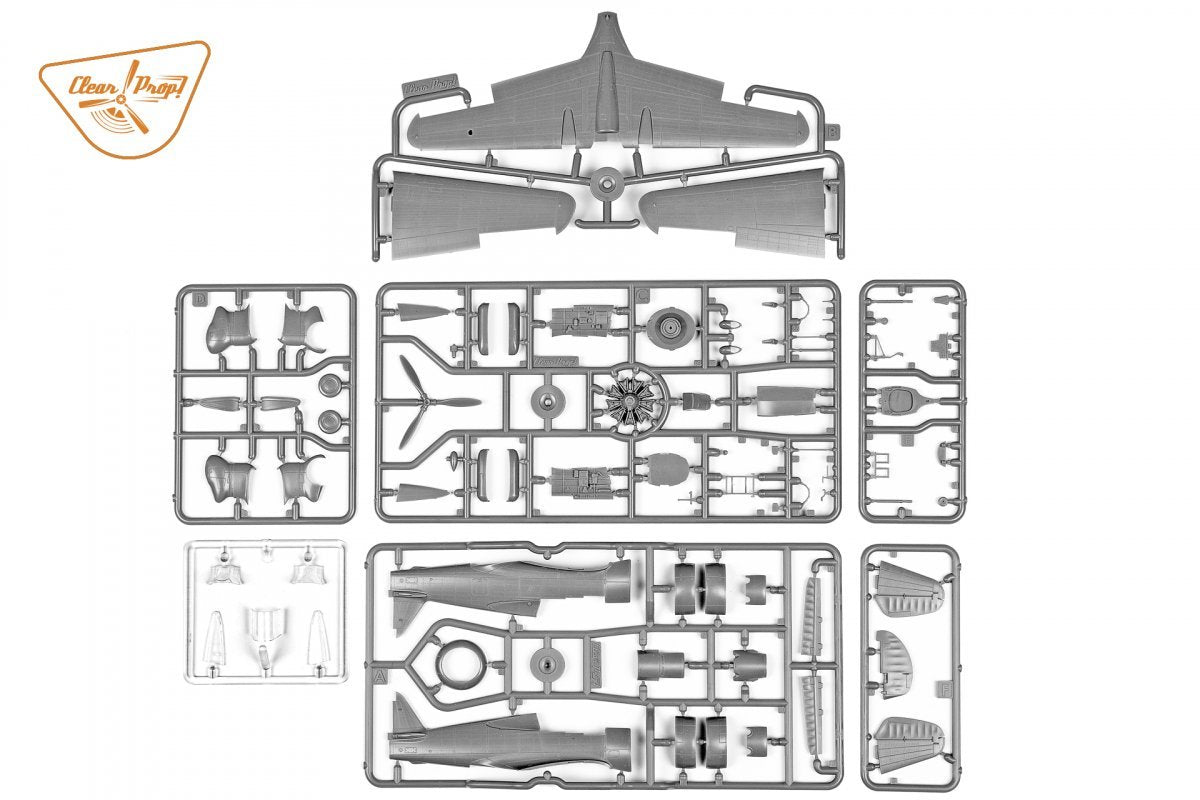 Hélice transparente ! Kit de démarrage CP72022 H-75N Hawk 1/72 – image 11
