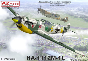 AZ Model AZ7670 HA-1112M-1L Buchón « L&amp;#39;étoile du spectacle aérien » 1/72