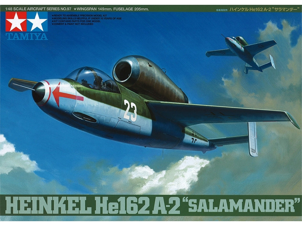 Tamiya 61097 Heinkel He162 A-2 Salamandre 1/48  – image 2