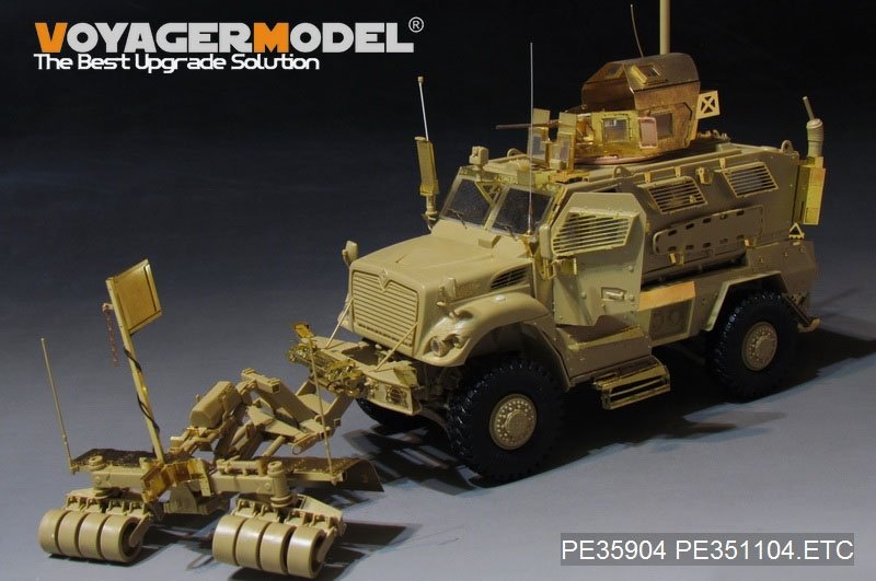Kit de mise à niveau Voyager Model PE351104 pour rouleau de déminage moderne de l&amp;#39;armée américaine, compatible avec PANDA HOBBY au 1/35 – Bild 3