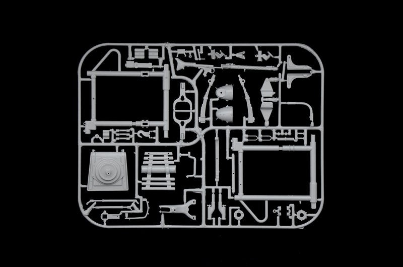 Italeri 7406 ZUNDAPP KS 750 avec side-car 1/9 – immagine 9