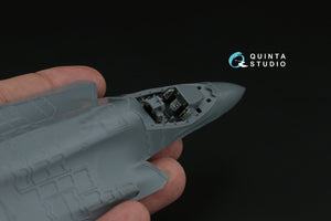 Intérieur imprimé en 3D et coloré sur papier décalcomanie Quinta Studio QD72192 F-35C Lighting II (Italeri) 1/72 – immagine 9