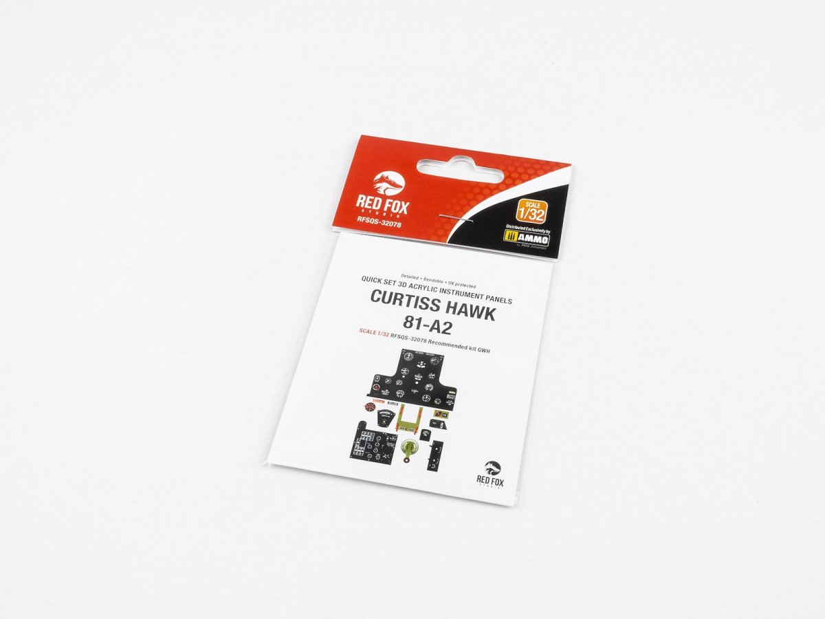 Red Fox Studio QS-32078 Curtiss Hawk 81-A2 GWH 1/32