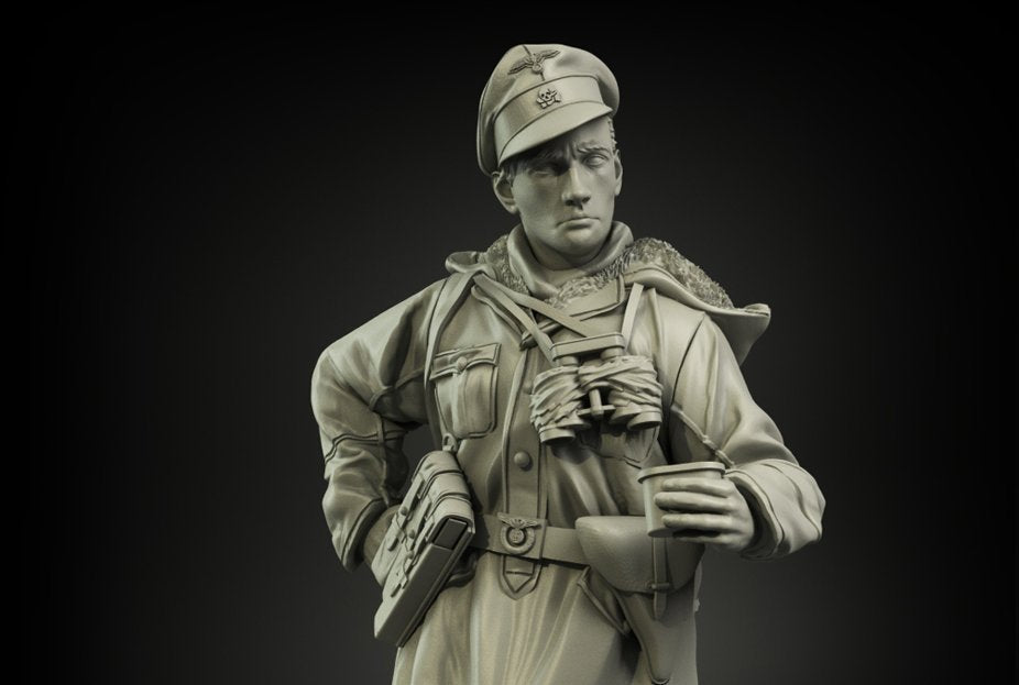 Panzer Art FI35-066 Waffen-SS Anorakanzug au repos No.1 1/35 – immagine 2
