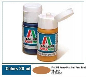 Italeri 4812AP FLAT US ARMY/MARINES GULF ARMOR SABLE 20ml