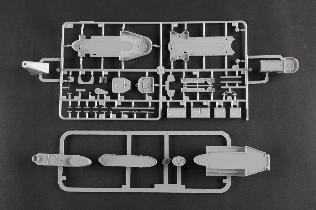 Trumpeter 05372 USS Montana BB-67 1/350 – image 19