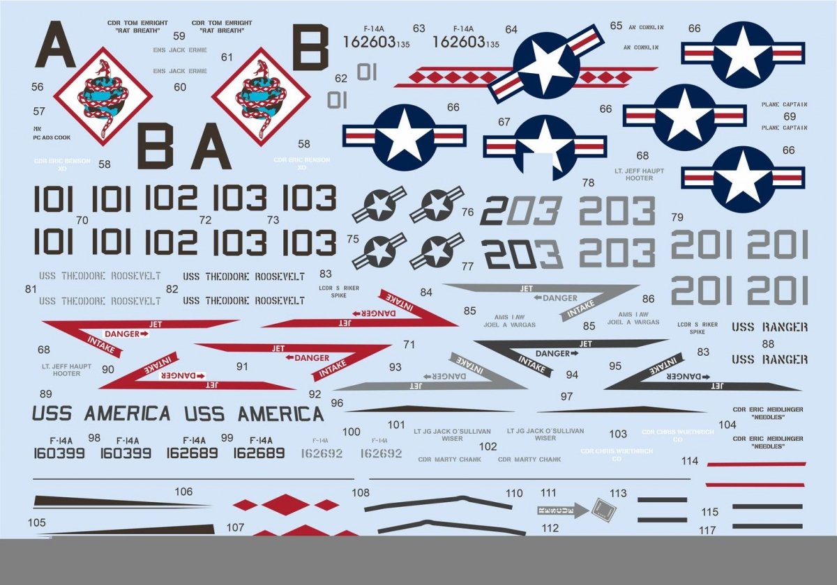 Eduard D48104 F-14A Tempête du désert TAMIYA 1/48 – image 2