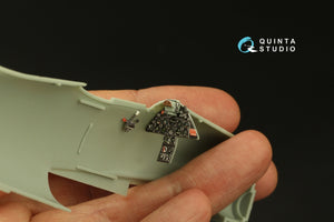 Intérieur imprimé en 3D et coloré sur papier décalcomanie Quinta Studio QD48399 F8F-2 Bearcat (Academy) 1/48 – image 10