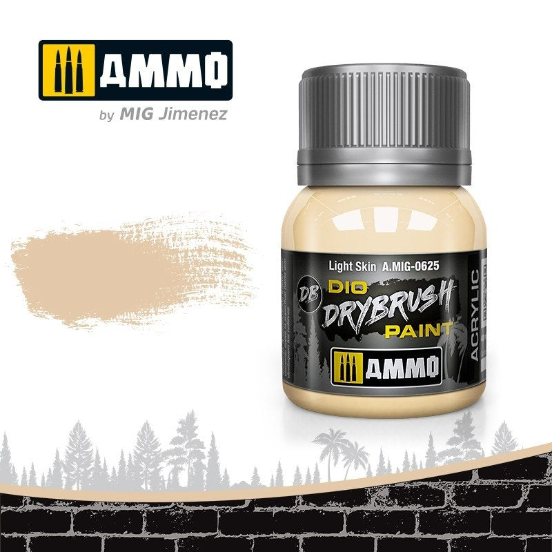 Munitions Mig 0625 DRYBRUSH Peau claire 40 ml