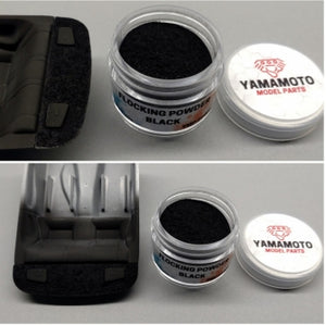 Poudre de flocage noire Yamamoto YMPF001  – Bild 2