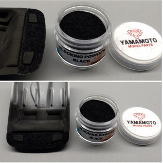 Poudre de flocage noire Yamamoto YMPF001  – Bild 2