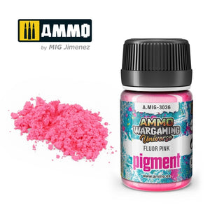 AMMO par Mig Jimenez 3036 Pigment Rose Fluor 35ml