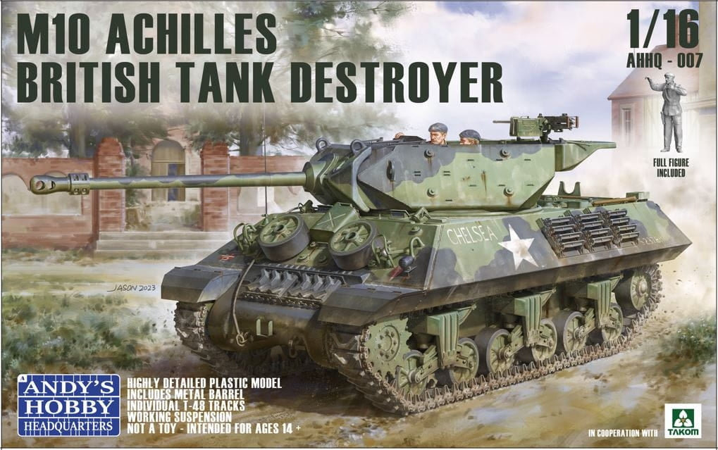 Andy's Hobby Headquarters AHHQ-007 Chasseur de chars britannique M10 « Achilles » IIc 1/16