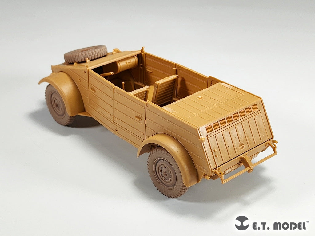 ET Model P35-138 Kübelwagen allemand Type 82 de la Seconde Guerre mondiale, roues étroites, pour maquette TAMIYA au 1/35 – image 7