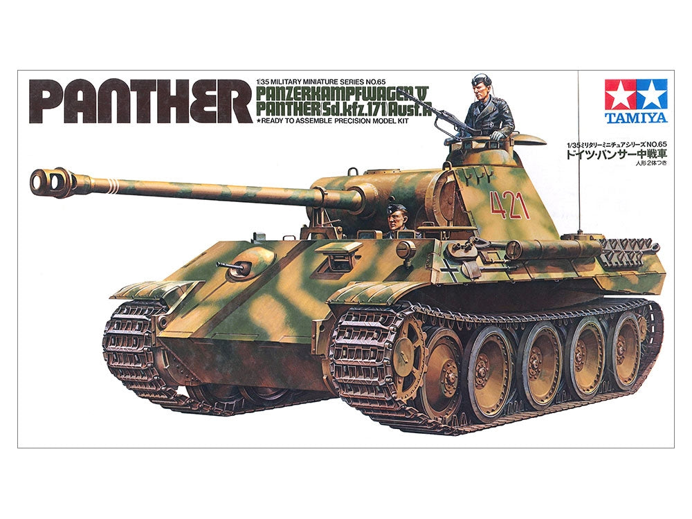 Tamiya 35065 Panzerkampfwagen V Panther Sd.kfz.171 Ausf.A 1/35 – Bild 2
