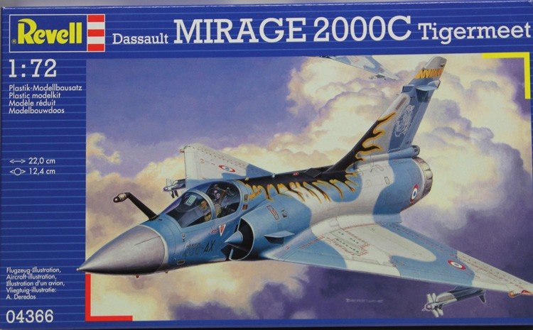 Revell 04366 Mirage 2000 C 1/72